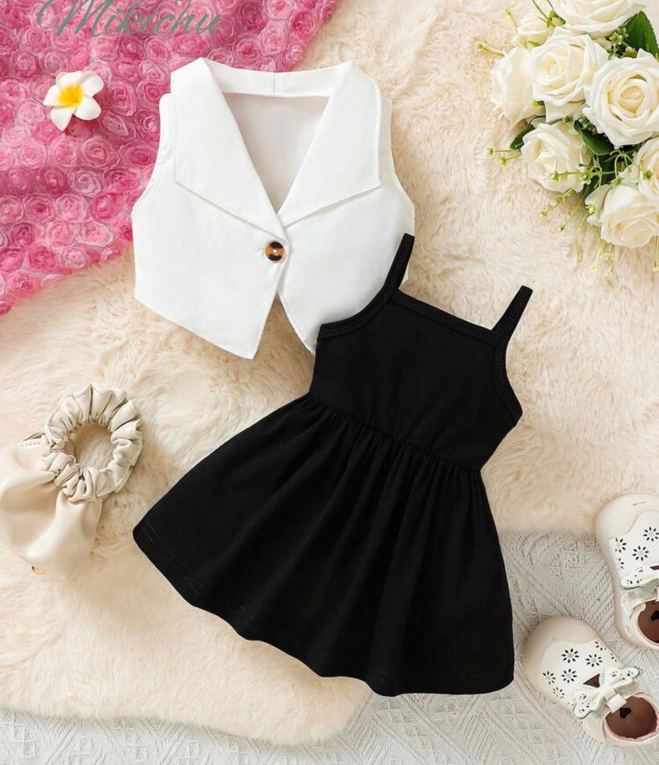 ENSEMBLE 2 PCES NOIR ET BLANC